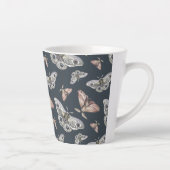papillon de papillon de nuit motif Latte Mug (Droite)