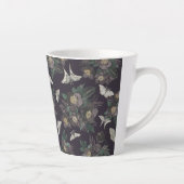 papillon de papillon de nuit motif Latte Mug (Droite)