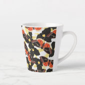 papillon de papillon de nuit motif Latte Mug (Droite)