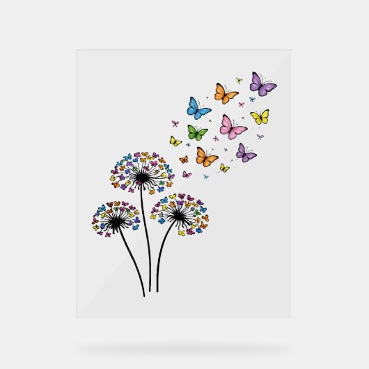 Papillon de pissenlit en vol (Recto)