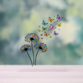 Papillon de pissenlit en vol (Neutre)