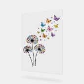 Papillon de pissenlit en vol (Angle)