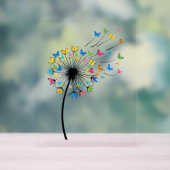 Papillon de pissenlit en vol (Neutre)
