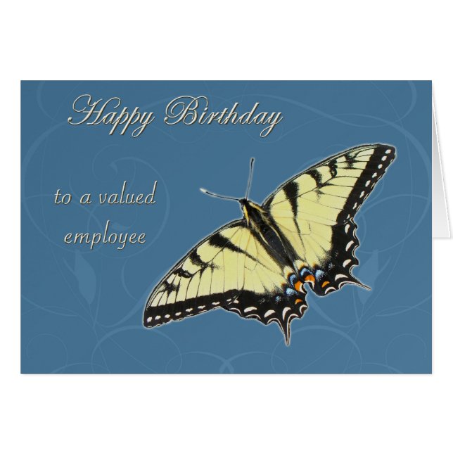 Papillon de queue de tigre (Devant horizontal)