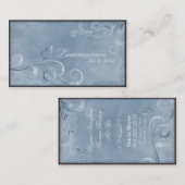 Papillon de remous de cru de carte de visite de (Devant / Derrière)