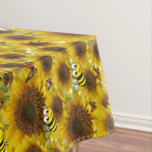 Papillon de tournesol Bumblebee Nappe