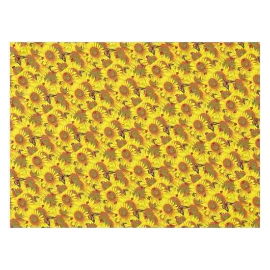 Papillon de tournesol Ladybug nappe (Devant (Horizontal))