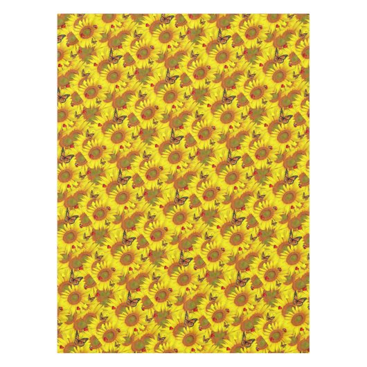 Papillon de tournesol Ladybug nappe (Devant)