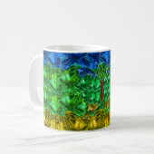 Papillon diamant Amazigh Mug (Devant gauche)