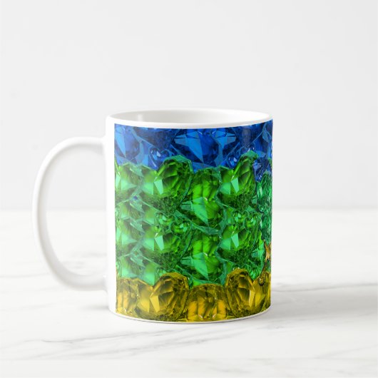 Papillon diamant Amazigh Mug (Gauche)