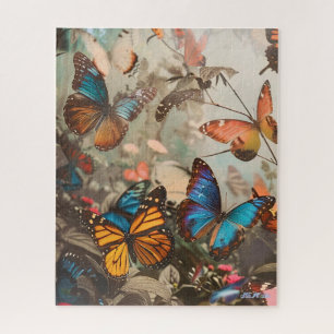 papillon difficile coloré détendre yeux puzzle