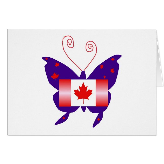 Papillon Diva canadien (Devant horizontal)