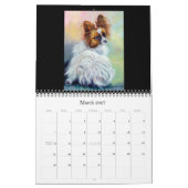 Papillon Dog Agenda Kalender (Mar 2027)