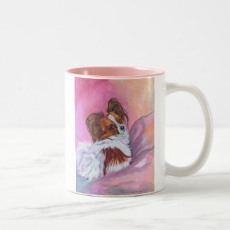 Papillon Dog Art MUG