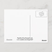 Papillon Dog Briefkaarten (Achterkant)