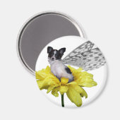 Papillon Dog Fairy Magnet (Recto/Verso)