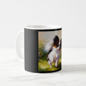 Papillon Dog Koffiemok (Voorkant links)