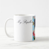 Papillon Dog Mok (Links)