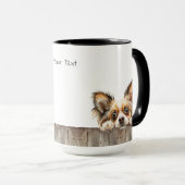 Papillon Dog Mug (Devant droit)