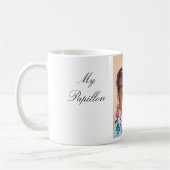 Papillon Dog Mug par Lyn Hamer Cook (Gauche)