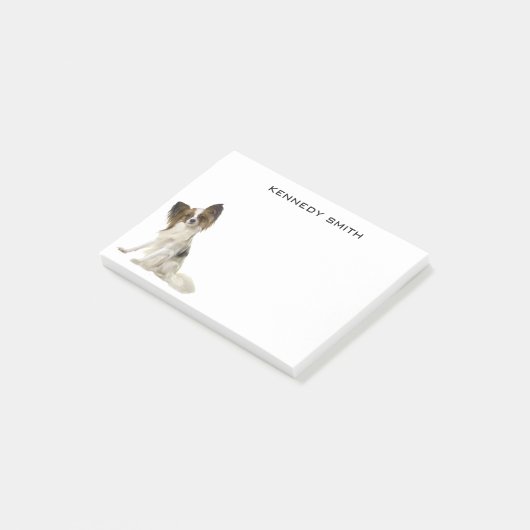 Papillon Dog Post-it® Notes (Schuin)