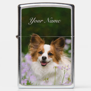 Papillon Dog Schattige Romantisch - Gepersonalisee