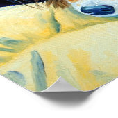 Papillon Dog Wall afdrukken Poster (Hoek)