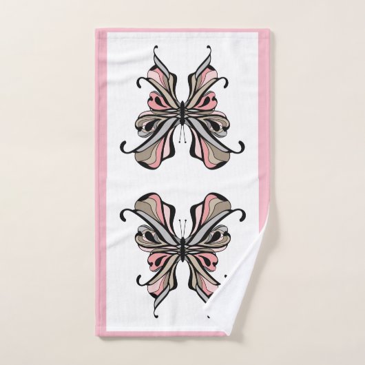 Papillon d'ouverture (Serviette à main)