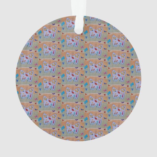 Papillon Dreaming Acrylique (dos)