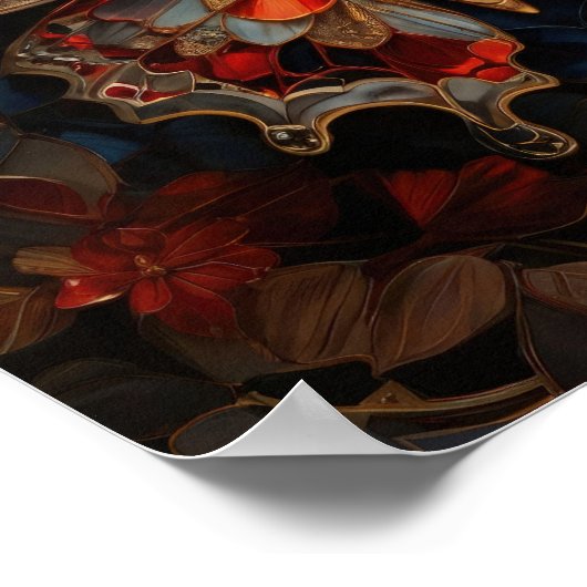 Papillon Dreams - Poster d'Art numérique 3D (Coin)