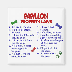 PAPILLON Eigendomwetten 2 Magneet