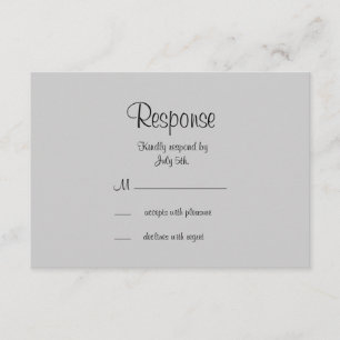 Papillon en filigrane RSVP dans le noir