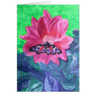 Papillon en jardin d'Emile Nolde
