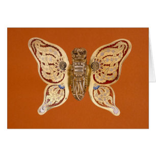 Papillon en or Tiffany vintage, Art victorien