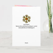 PAPILLON EN  PAILLÈTES D'OR  Modèle de Photo (Dos)