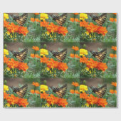 Papillon en papier d'emballage cadeau de jardin (Plat)
