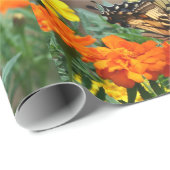 Papillon en papier d'emballage cadeau de jardin (Coin rond)