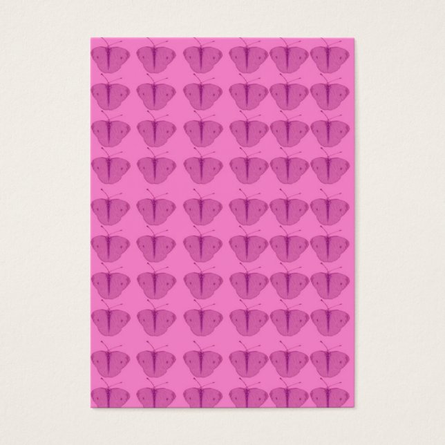 Papillon en rose (Devant)