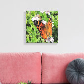Papillon en toile florale (Insitu(Salon))