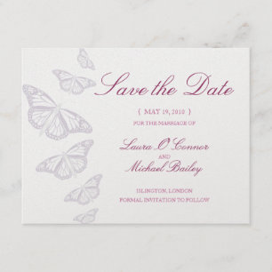 Papillon Enregistrer les cartes de date