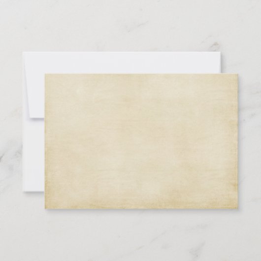 Papillon Enveloppe vintage RSVP (Dos)