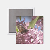 Papillon et aimant Lilac (Recto/Verso)