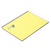 Papillon et Carnet Fleur sauvage (Côté gauche)