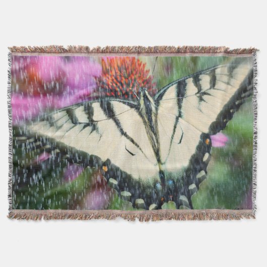 Papillon et gouttes-à-gouttes lancer la couverture (Devant)