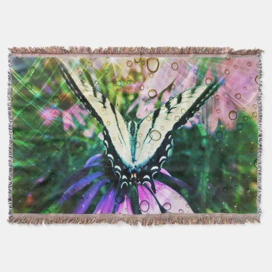 Papillon et gouttes-à-gouttes lancer la couverture (Devant)