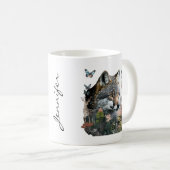 Papillon et Mug Fox (Devant droit)