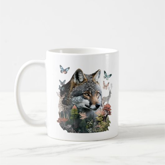 Papillon et Mug Fox (Gauche)