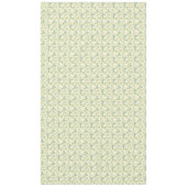 Papillon et rayures Vert Accueil Décor Nappe (Devant)