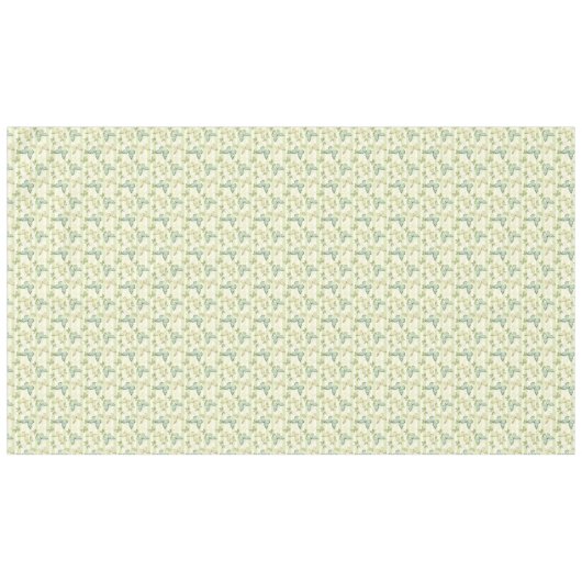 Papillon et rayures Vert Accueil Décor Nappe (Devant (Horizontal))