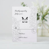 Papillon et RSVP fleuri (Debout devant)